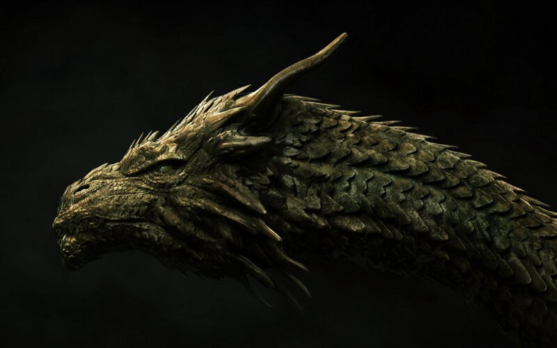 Dragon Head — Black, Dark