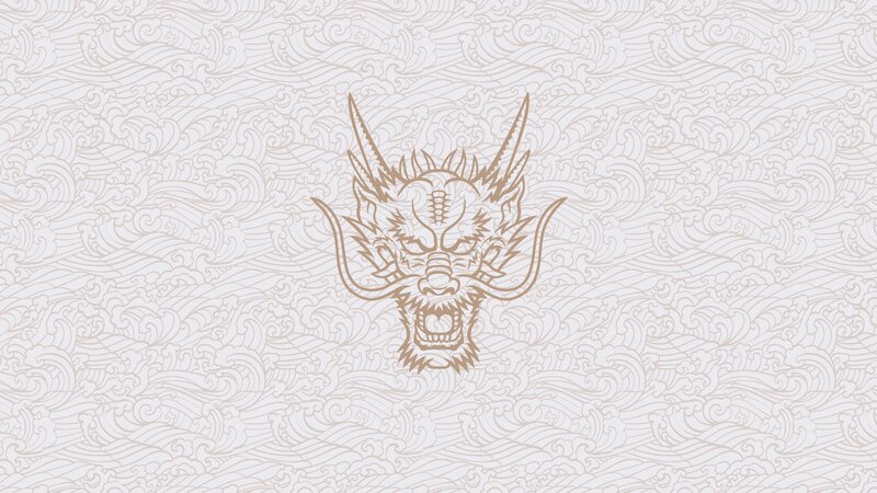 Dragon Head Illustration