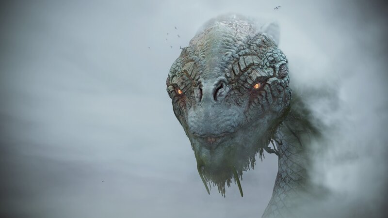 Dragon Head in Fog