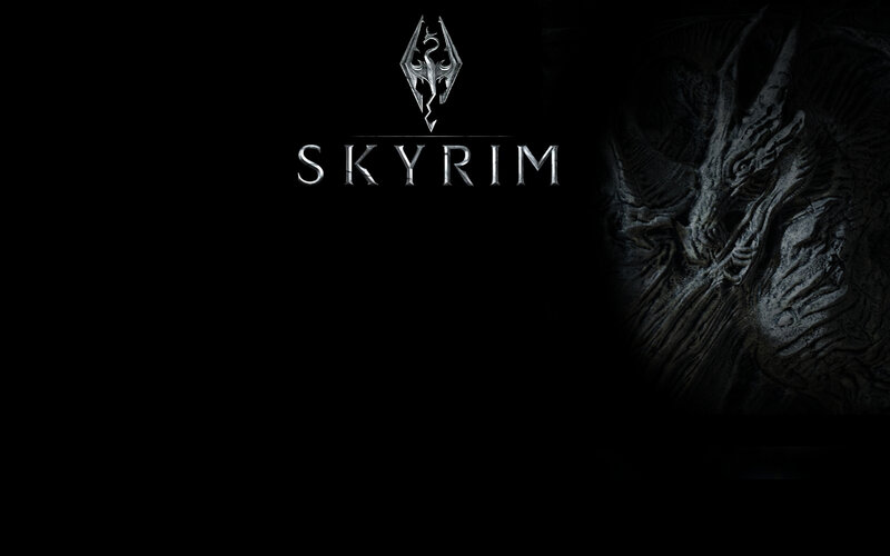 Dragon Head on Dark Background