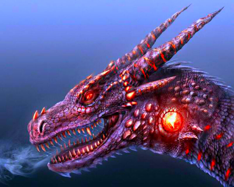 Dragon Head — Purple