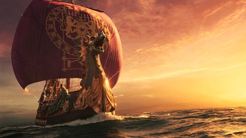 Dragon-headed Ship — Orange