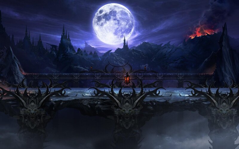 Dragon Heads on Bridge