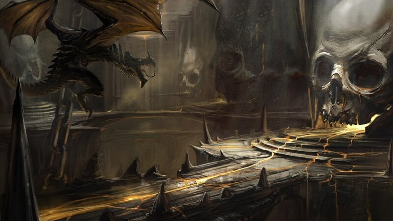 Dragon in a Dungeon — Gray