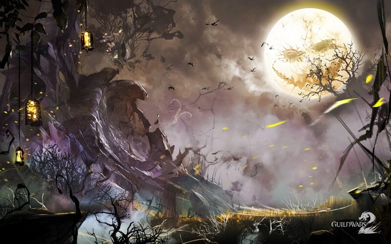 Dragon in a Forest — Purple