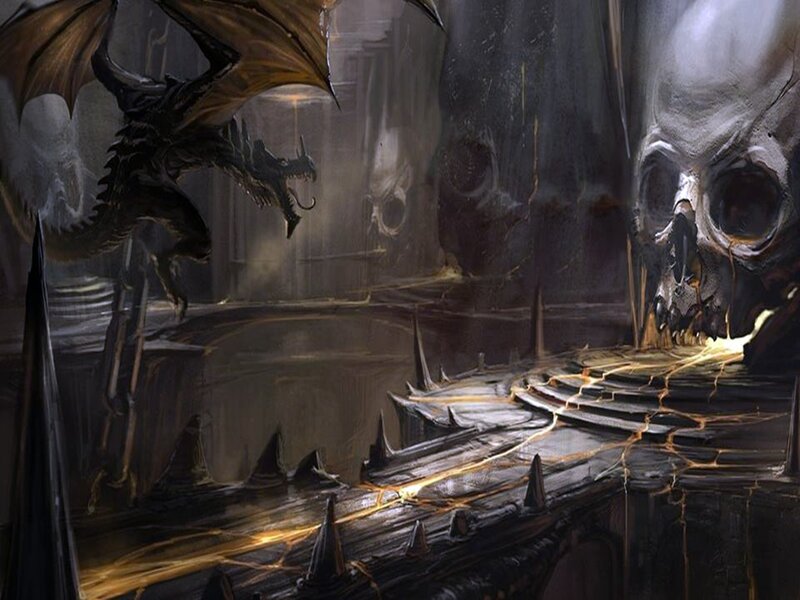 Dragon in Dark Chamber