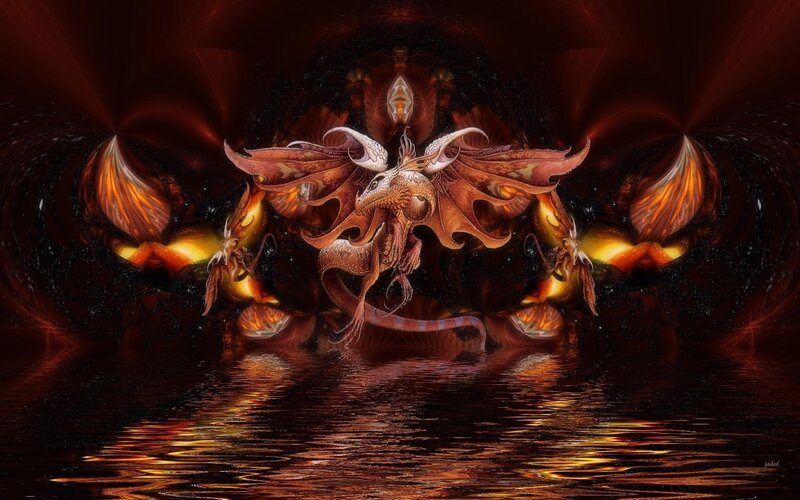 Dragon in Dark Water