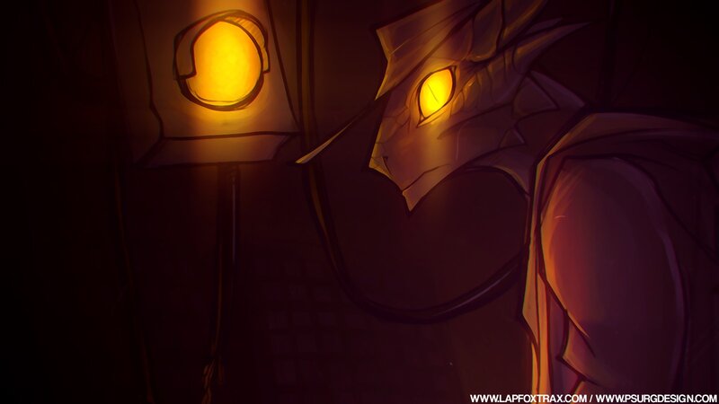 Dragon in Dim Light