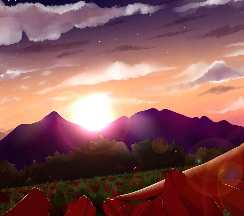 Dragon in Field