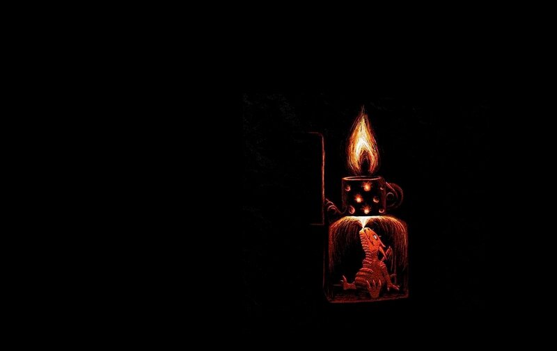 Dragon in Lighter