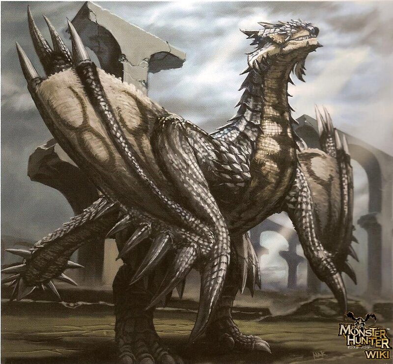 Dragon in Ruins — Gray
