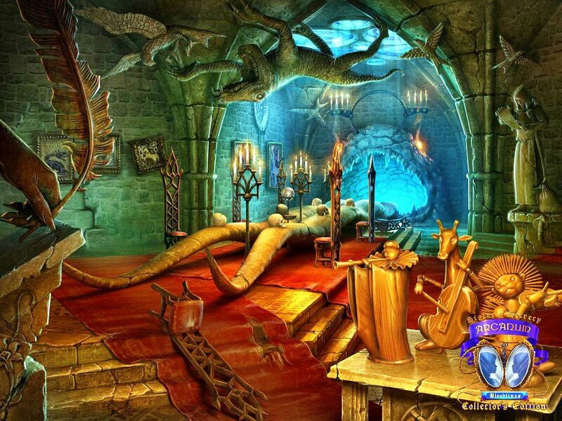 Dragon in Stone Chamber