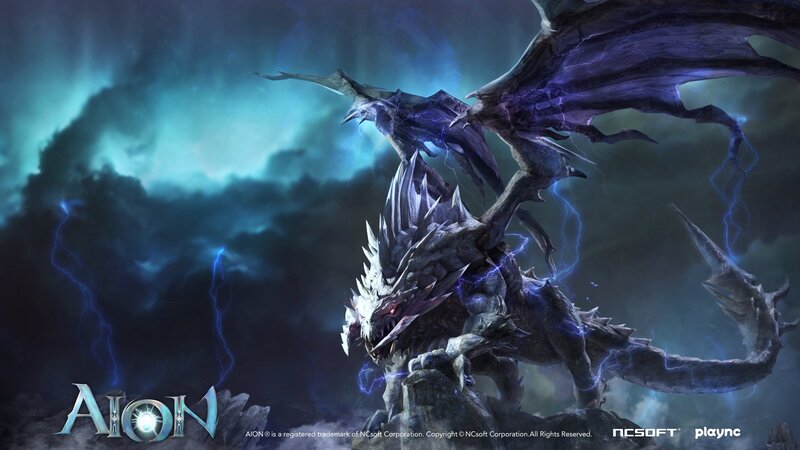 Dragon in Storm