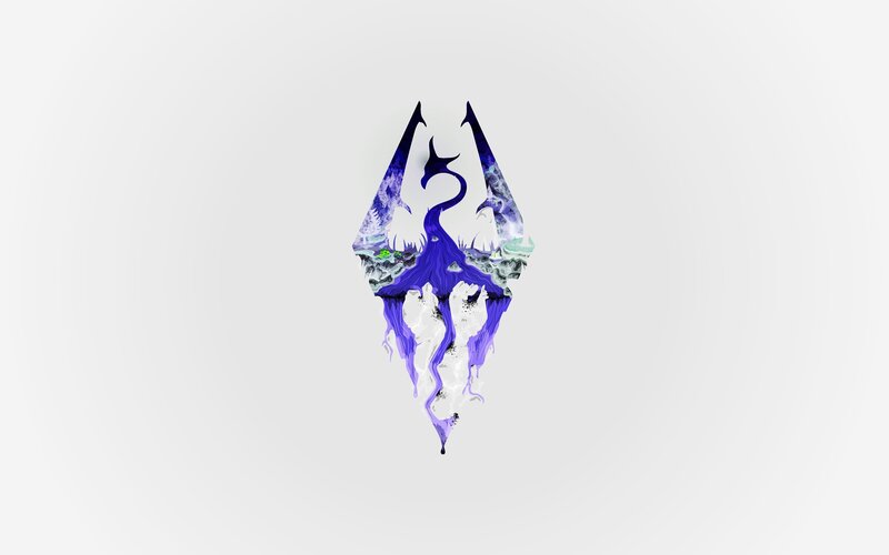 Dragon in Stylized Logo