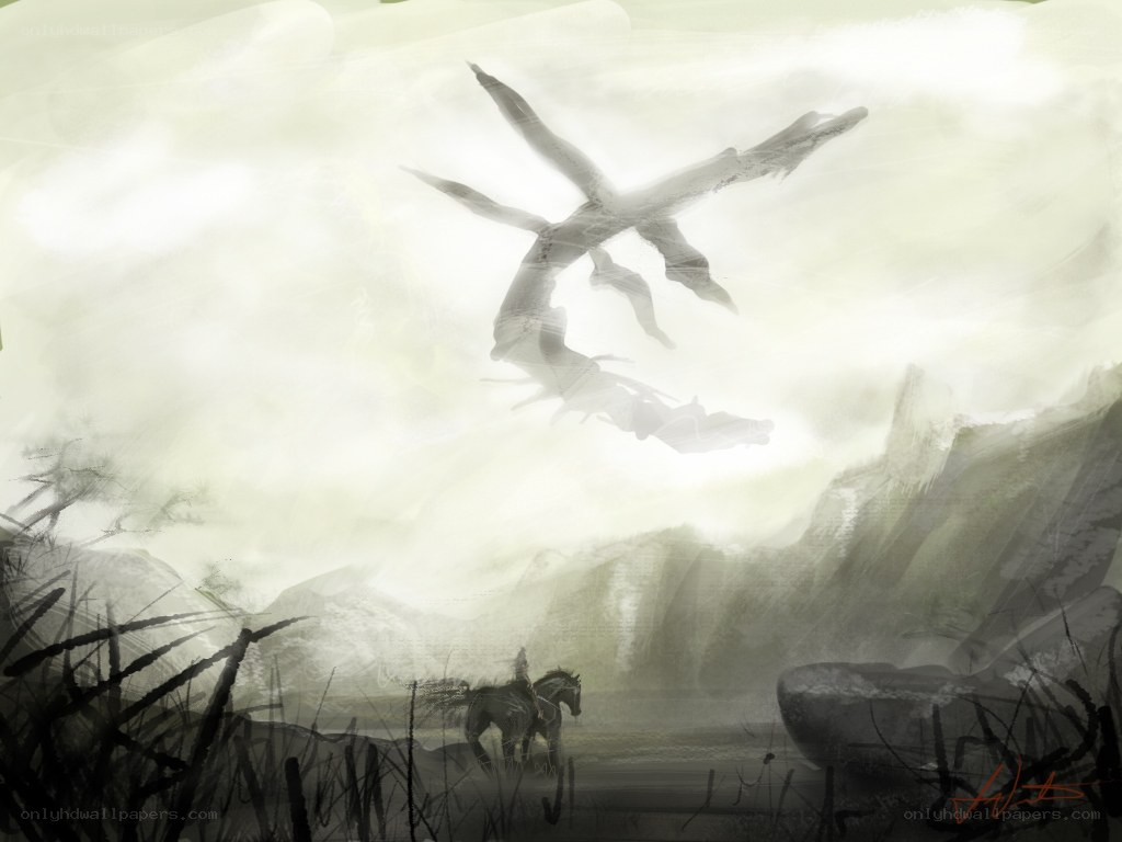 Dragon in the mist