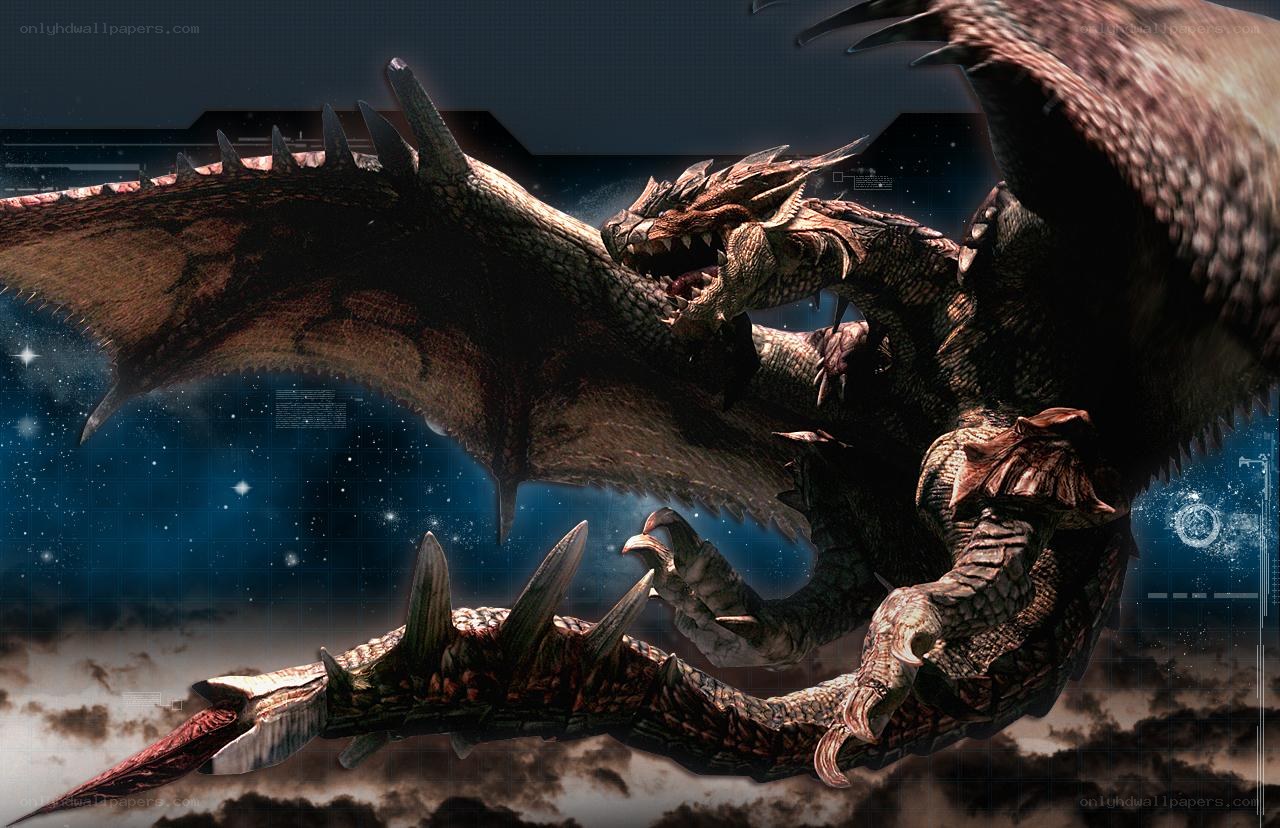 dragon in the sky