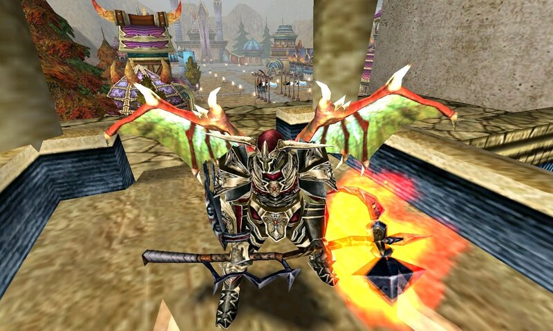 dragon knight in fantasy realm