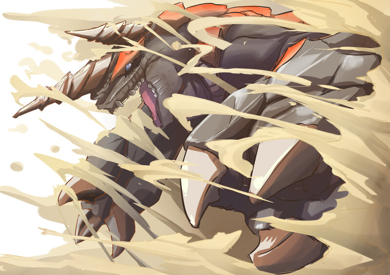 Dragon-like Creature — Brown, Dynamic
