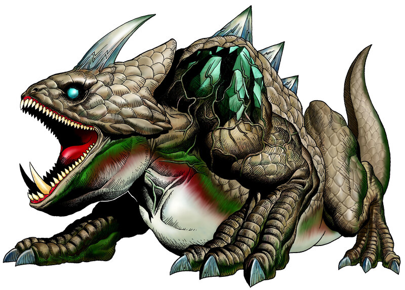 Dragon-like Creature — Green, Aggressive