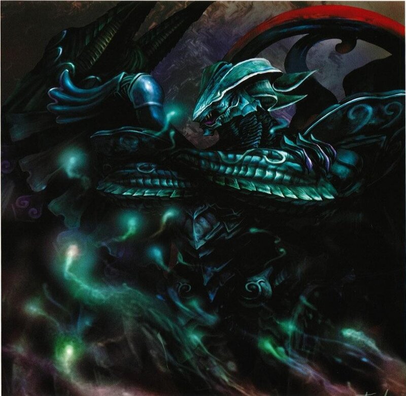 Dragon-like Creature — Green, Dramatic