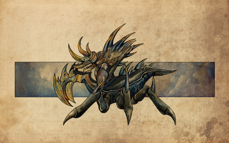dragon-like creature illustration