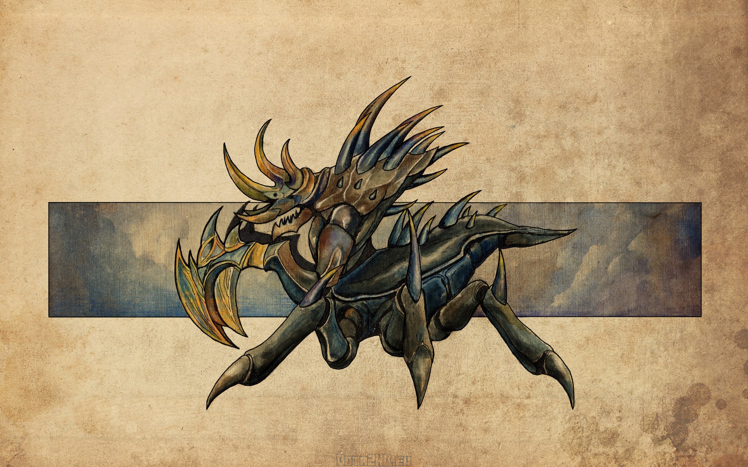 dragon-like creature illustration