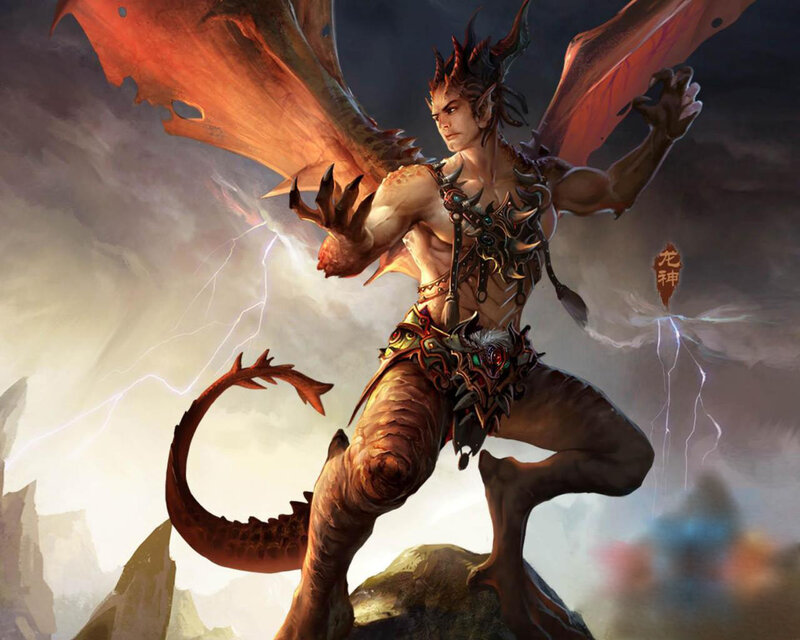 Dragon-like Humanoid