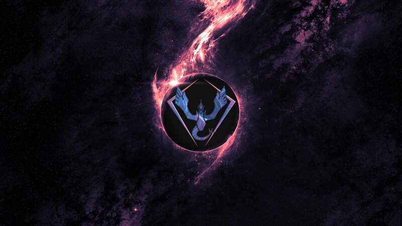 Dragon Logo in Space