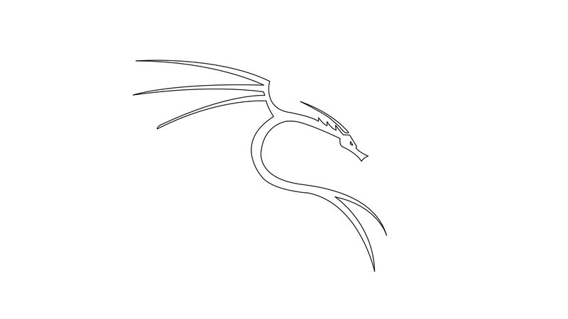 Dragon Logo Outline