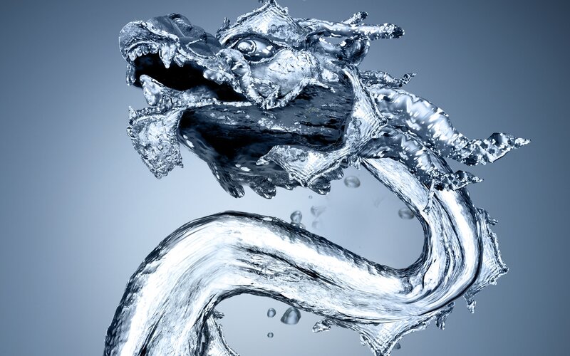 Dragon Made of Water