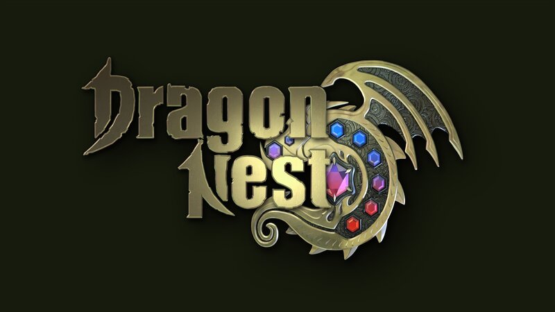 Dragon Nest Logo — Gold