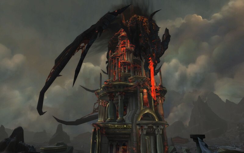 Dragon on a Tower