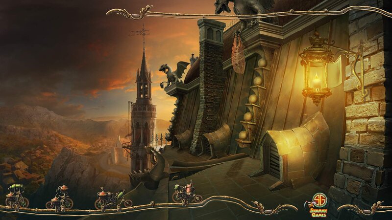 Dragon on Castle Roof