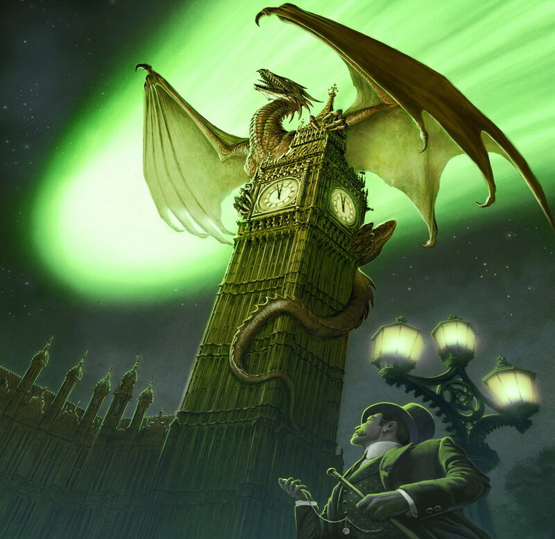 Dragon on Clock Tower