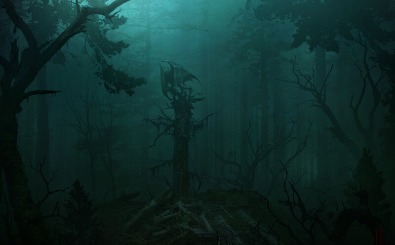 Dragon on Dead Tree