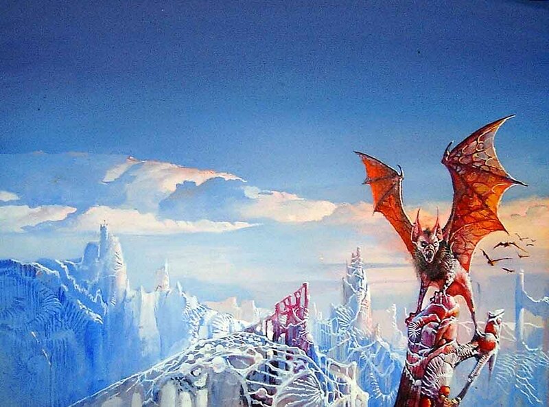 Dragon on Icy Peak