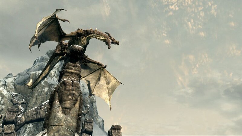 Dragon on Mountain Peak