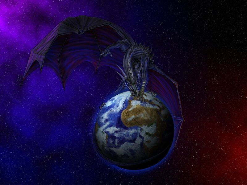 Dragon on Planet Earth