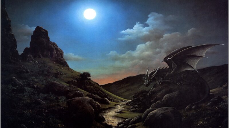 Dragon on Rocky Hill