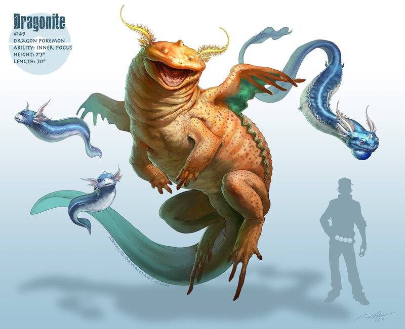 Dragon Pokémon — Blue