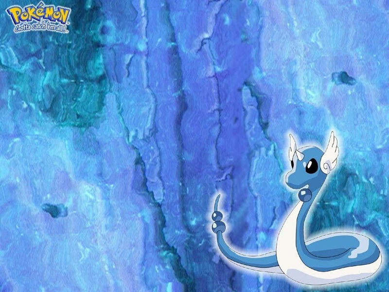Dragon Pokémon in water