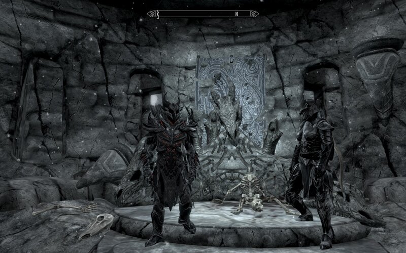 dragon priest in ancient chamber
