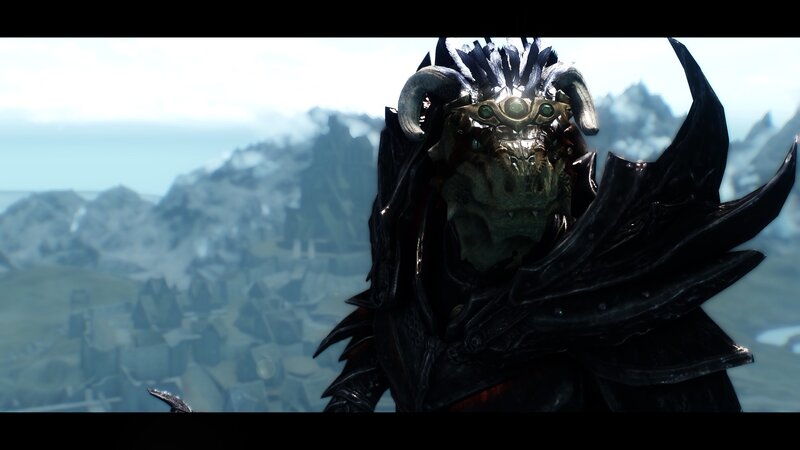 dragon priest in armor
