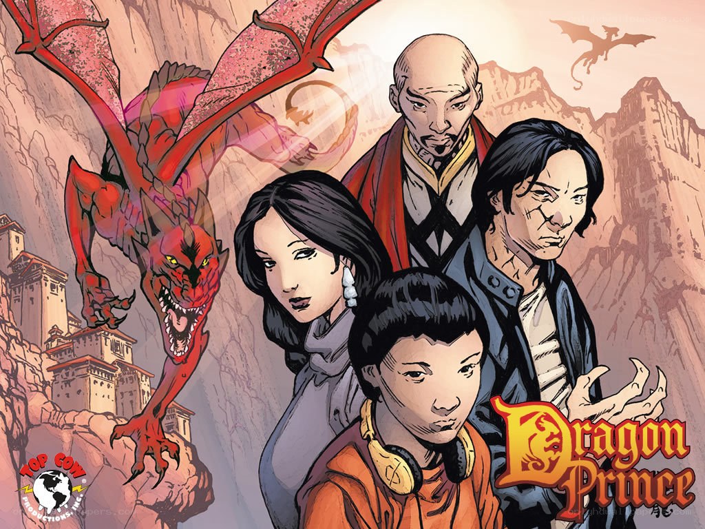 Dragon Prince comic cover art