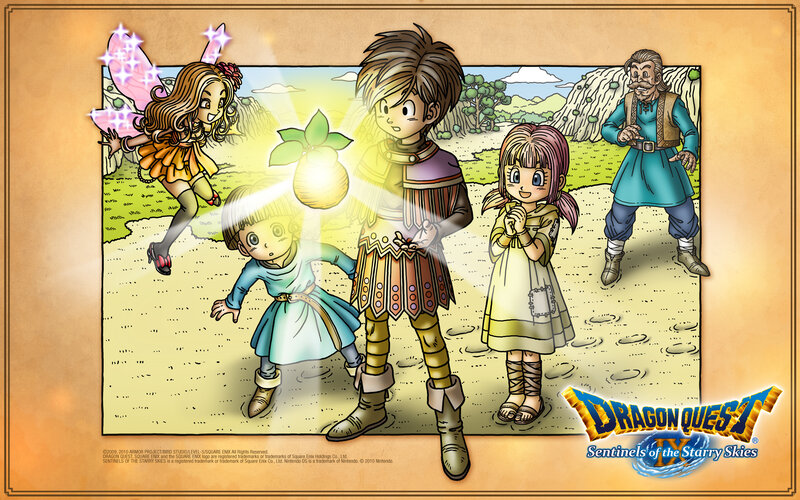 Dragon Quest IX characters
