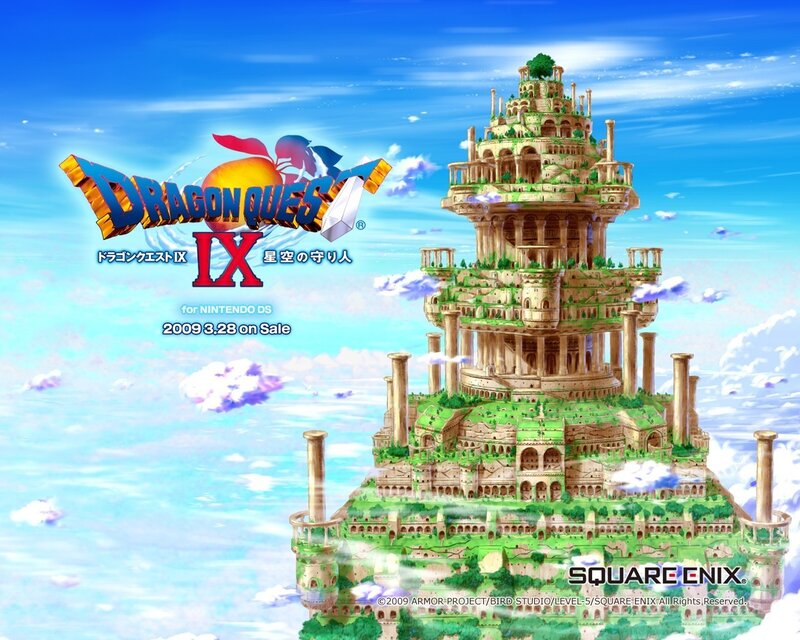 Dragon Quest IX promotional art
