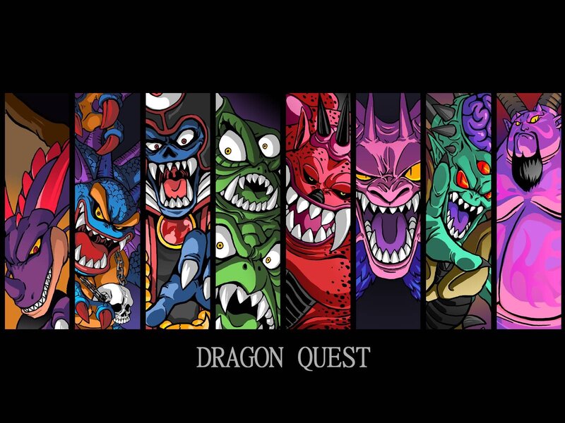 Dragon Quest monster lineup