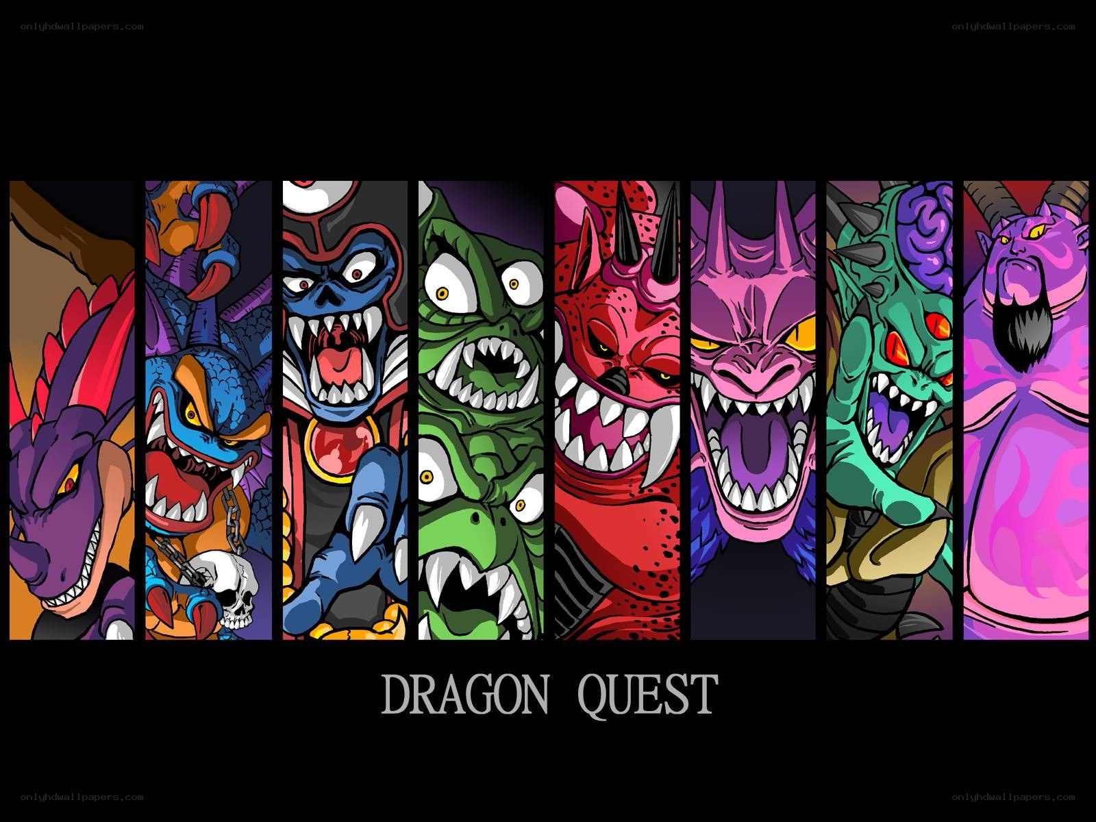 Dragon Quest monster lineup