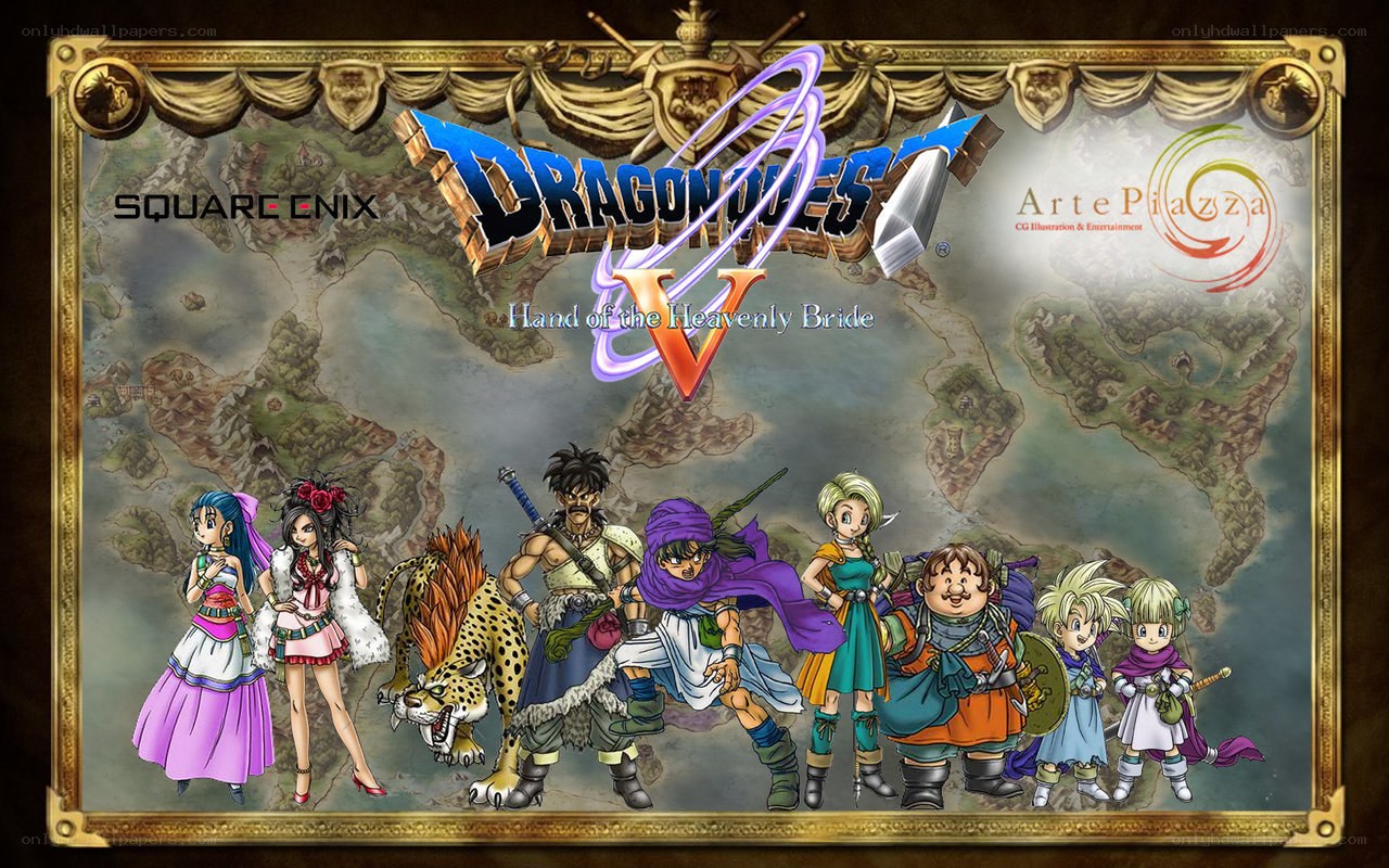 Dragon Quest V characters