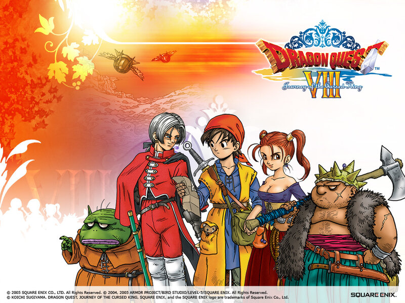 Dragon Quest VIII promotional art